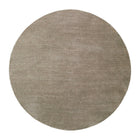 Modern furniture - Hand-Loomed Wool Fringe Round Carpet - www.oroa.com