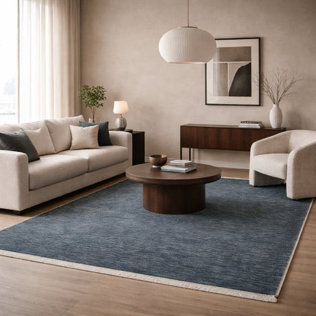 Modern furniture - Hand-Loomed Wool Fringe Carpet - www.oroa.com