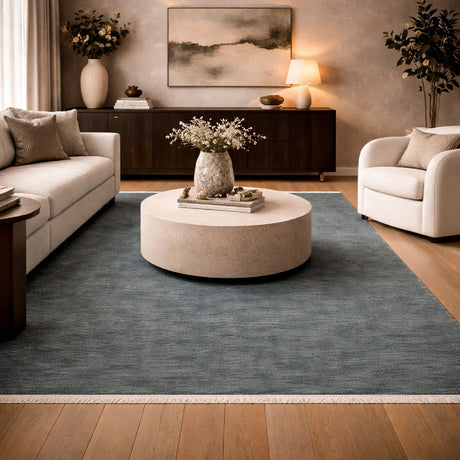 Modern furniture - Hand-Loomed Wool Fringe Table Runner - www.oroa.com