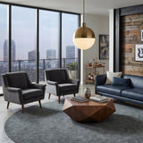 Modern furniture - Hand-Loomed Wool Fringe Round Carpet - www.oroa.com