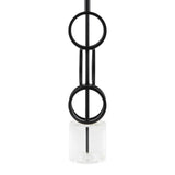 Modern European furniture - Metal Rings Accent Table Lamp - www.oroa.com