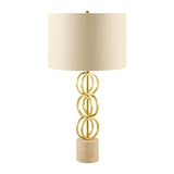 Modern European furniture - Gold Rings Accent Table Lamp - www.oroa.com
