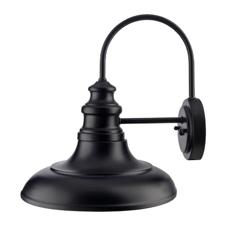 Modern European furniture - Black Metal Accent Wall Lamp - www.oroa.com
