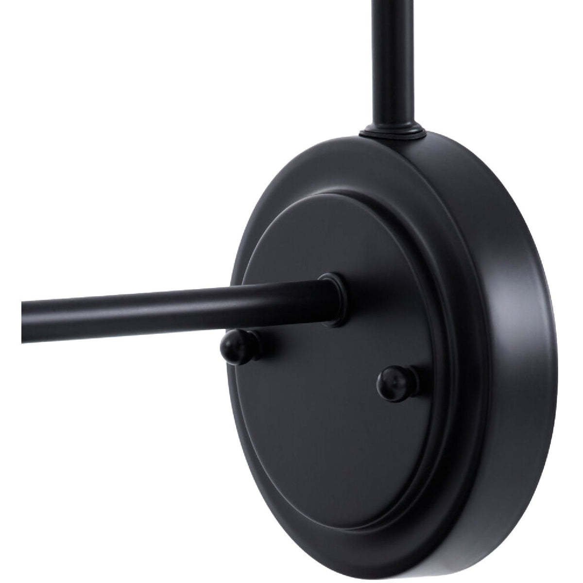 Modern European furniture - Black Metal Accent Wall Lamp - www.oroa.com