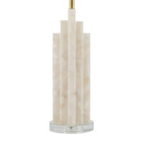 Modern European furniture - Burnished Cream Stone Table Lamp - www.oroa.com