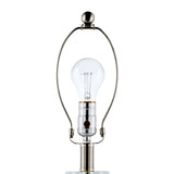 Modern European furniture - Burnished Cream Stone Table Lamp - www.oroa.com