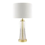 Modern European furniture -  Translucent Glass Cotton Table Lamp - www.oroa.com