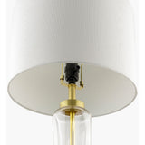 Modern European furniture -  Translucent Glass Cotton Table Lamp - www.oroa.com