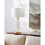 Modern European furniture -  Translucent Glass Cotton Table Lamp - www.oroa.com