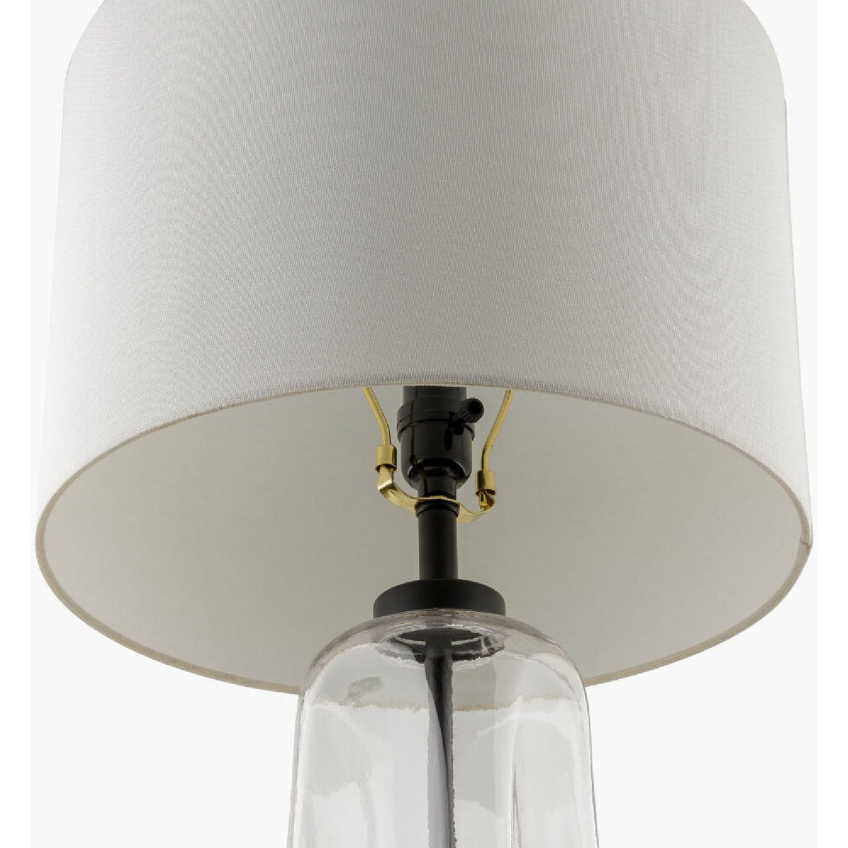 Modern European furniture - Clear Glass Cotton Table Lamp - www.oroa.com