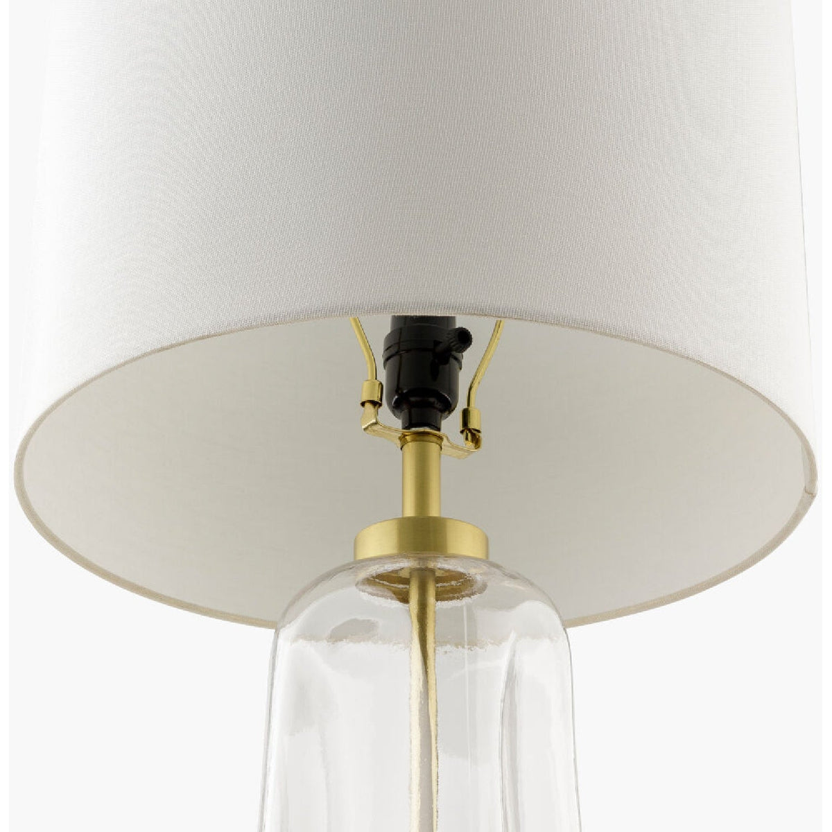 Modern European furniture - Clear Glass Cotton Table Lamp - www.oroa.com