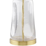 Modern European furniture - Clear Glass Cotton Table Lamp - www.oroa.com