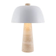 Modern European furniture - Metal Shade Travertine Table Lamp L - www.oroa.com