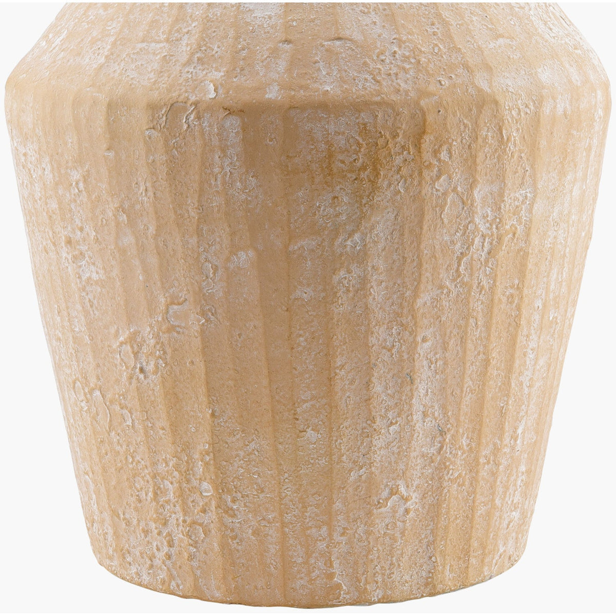 Modern European furniture - Glazed Beige Ceramic Table Lamp - www.oroa.com
