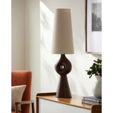 Modern European furniture - Sculptured Base Accent Table Lamp - www.oroa.com