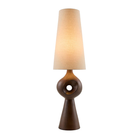 Modern European furniture - Sculptured Base Accent Table Lamp - www.oroa.com