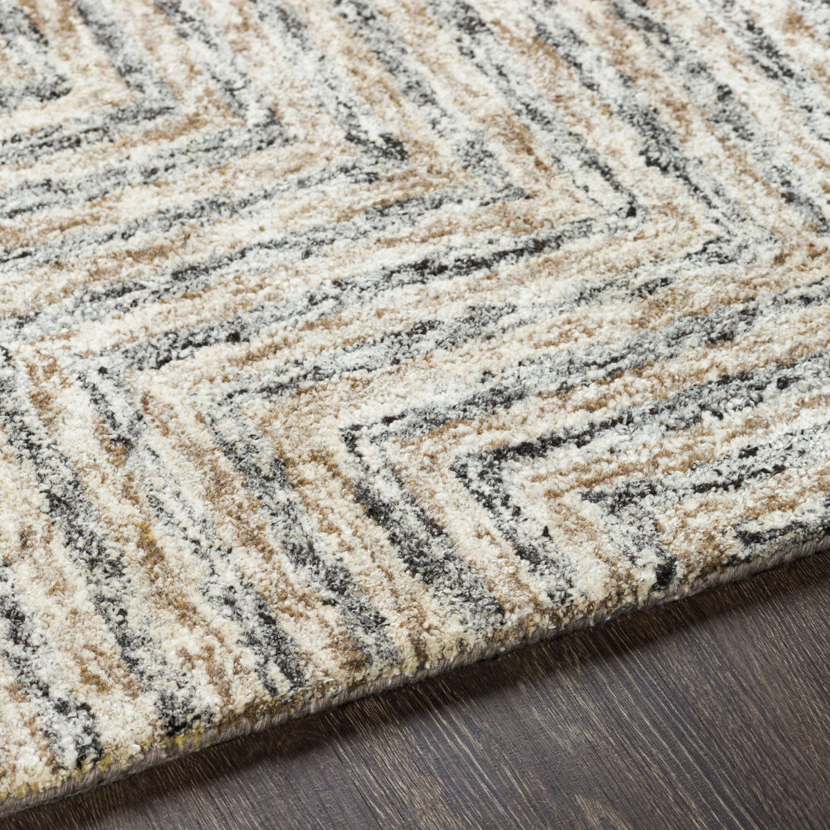 Modern European furniture - Hand-Tufted Wool Blend Table Runner - www.oroa.com