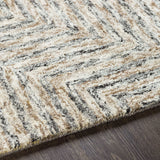 Modern furniture - Textured Wool Blend Square Carpet - www.oroa.com