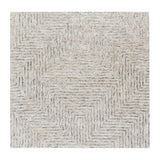 Modern furniture - Textured Wool Blend Square Carpet - www.oroa.com