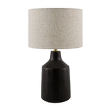 Modern European furniture - Painted Cement Accent Table Lamp - www.oroa.com