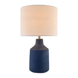 Modern European furniture - Painted Cement Accent Table Lamp - www.oroa.com