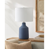 Modern European furniture - Painted Cement Accent Table Lamp - www.oroa.com