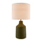 Modern European furniture - Painted Cement Accent Table Lamp - www.oroa.com