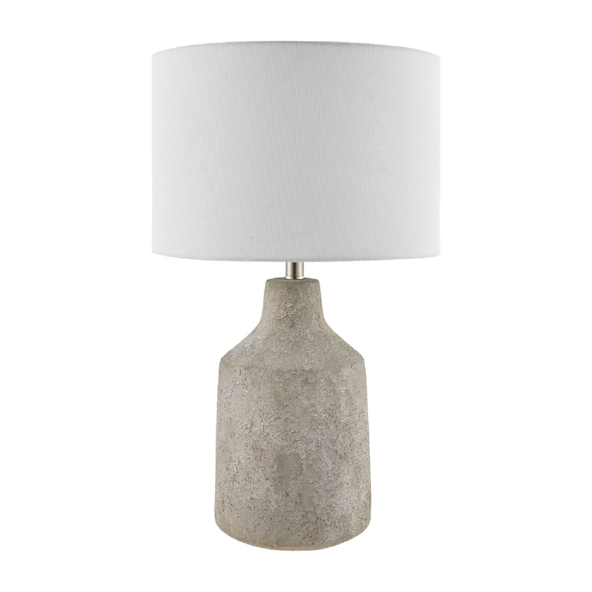Modern European furniture - Painted Cement Accent Table Lamp - www.oroa.com