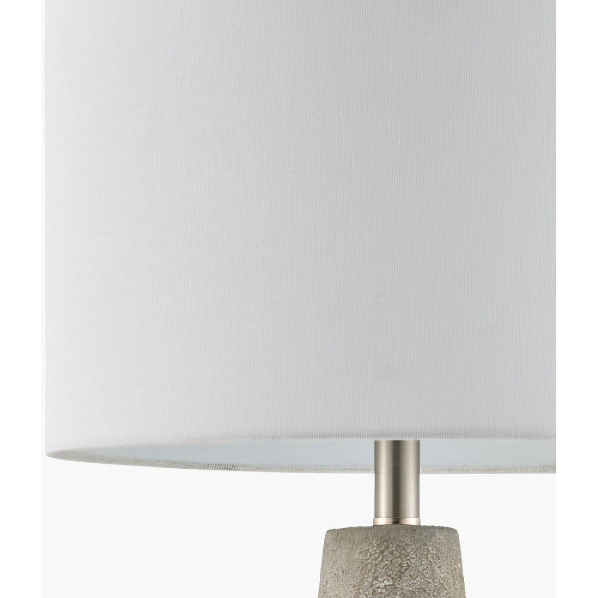 Modern European furniture - Painted Cement Accent Table Lamp - www.oroa.com