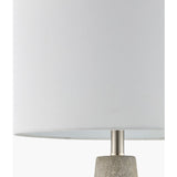 Modern European furniture - Painted Cement Accent Table Lamp - www.oroa.com