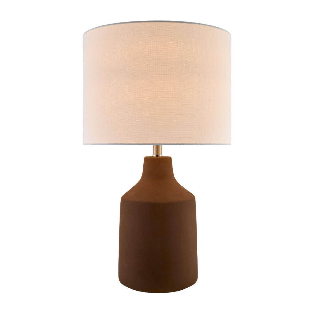 Modern European furniture - Painted Cement Accent Table Lamp - www.oroa.com