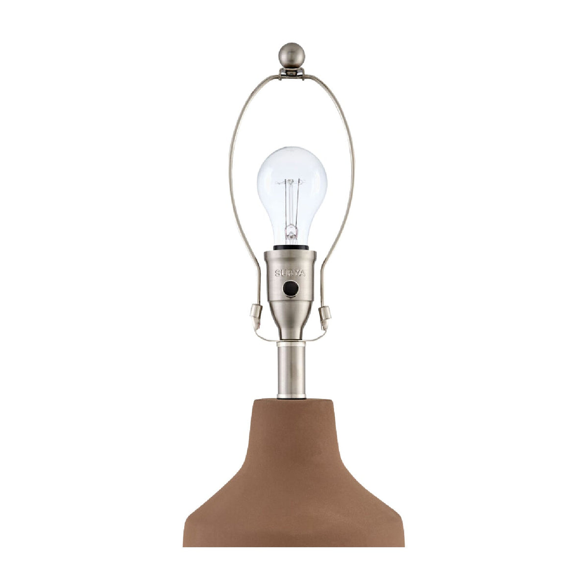 Modern European furniture - Painted Cement Accent Table Lamp - www.oroa.com