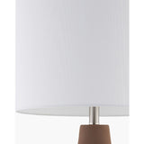 Modern European furniture - Painted Cement Accent Table Lamp - www.oroa.com