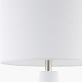 Modern European furniture - Painted Cement Accent Table Lamp - www.oroa.com