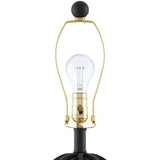 Modern European furniture - Black Iron Table Lamp - www.oroa.com