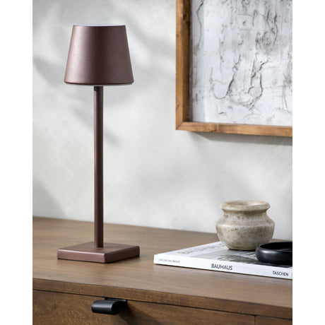 Modern European furniture - Brown Iron Accent Table Lamp - www.oroa.com