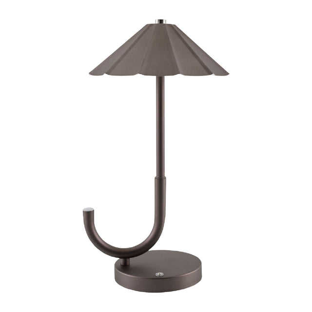 Modern European furniture - Brown Umbrella-Inspired Table Lamp - www.oroa.com