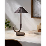 Modern European furniture - Brown Umbrella-Inspired Table Lamp - www.oroa.com