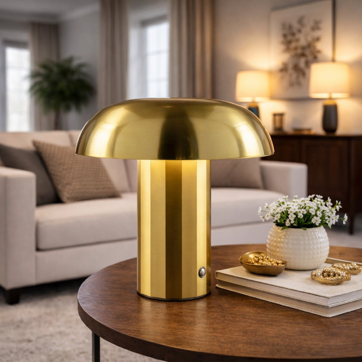 Modern European furniture - Iron Dome Table Lamp - www.oroa.com