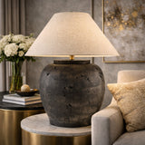 Modern European furniture - Cement Base Accent Floor Lamp - www.oroa.com
