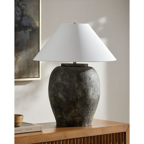 Modern European furniture - Cement Base Accent Floor Lamp - www.oroa.com
