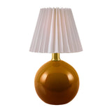 Modern European furniture - Ceramic Sphere Table Lamp - www.oroa.com