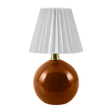 Modern European furniture - Ceramic Sphere Table Lamp - www.oroa.com
