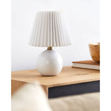 Modern European furniture - Ceramic Sphere Table Lamp - www.oroa.com
