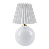 Modern European furniture - Ceramic Sphere Table Lamp - www.oroa.com