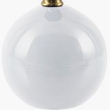 Modern European furniture - Ceramic Sphere Table Lamp - www.oroa.com