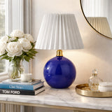 Modern European furniture - Ceramic Sphere Table Lamp - www.oroa.com