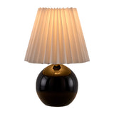Modern European furniture - Ceramic Sphere Table Lamp - www.oroa.com