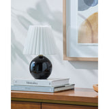 Modern European furniture - Ceramic Sphere Table Lamp - www.oroa.com