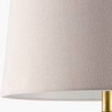 Modern European furniture - Beige Linen Table Lamp - www.oroa.com